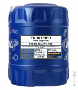 TS-10 5W-40 UHPD API CI-4/SL MB 228.5 20л.