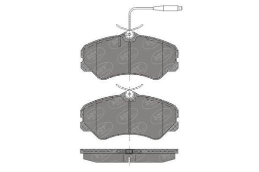 SP 633 PR тормозные колодки скидка -50%