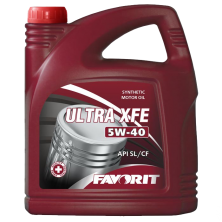 FAVORIT Ultra XFE SAE 5W-40 API SN/CF 5л синтетическое моторное масло