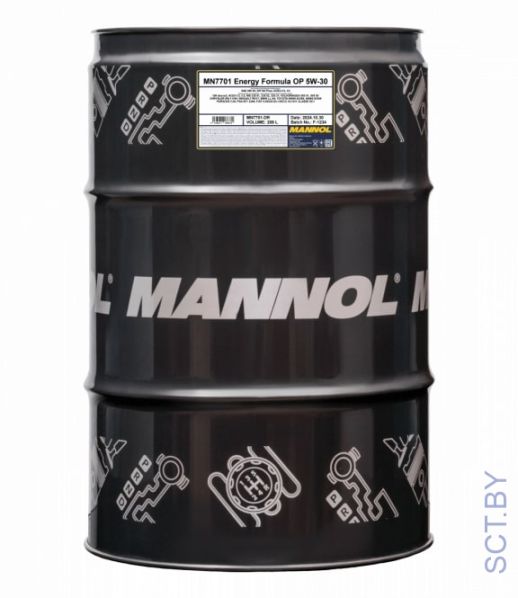 MANNOL Energy Formula OP 5W-30 7701 208л синтетическое моторное масло