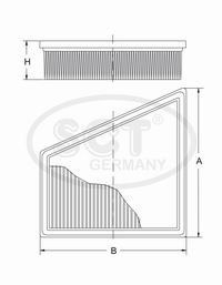 SB 2194 воздушный фильтр