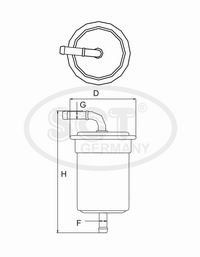 ST 389 топливный фильтр