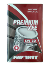 FAVORIT Premium XFE SAE 5W-30 API SN/CF 5л METAL синтетическое моторное масло