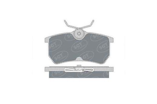 SP 306 PR тормозные колодки