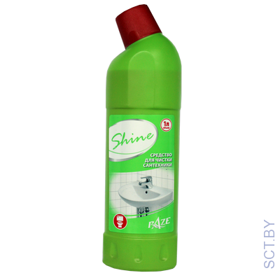 Рэйз "SHINE" средство для чистки сантехники 1л.