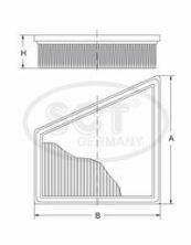 SB 2323 воздушный фильтр