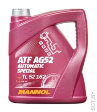 MANNOL 8211 ATF AG52 4л синтетическое трансмиссионное масло
