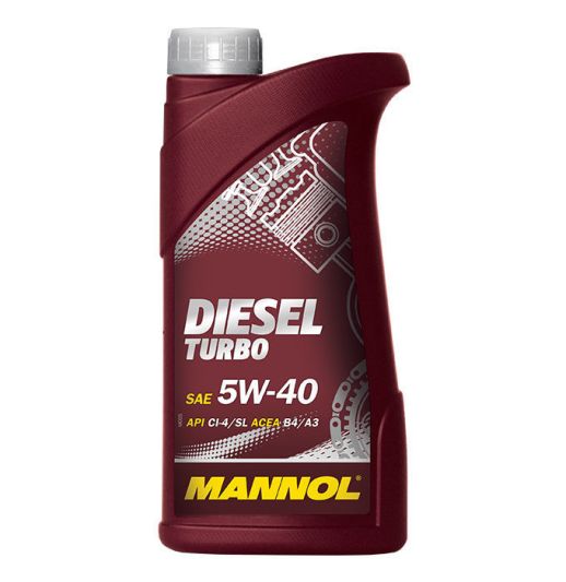 MANNOL Diesel Turbo 5w-40 7904 1л синтетическое моторное масло