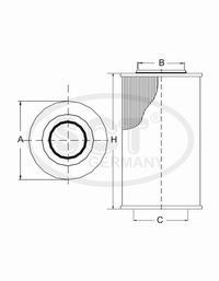 SC 7047 топливный фильтр