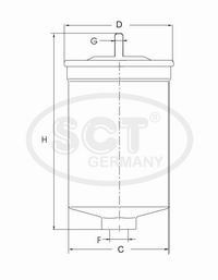 ST 733 топливный фильтр