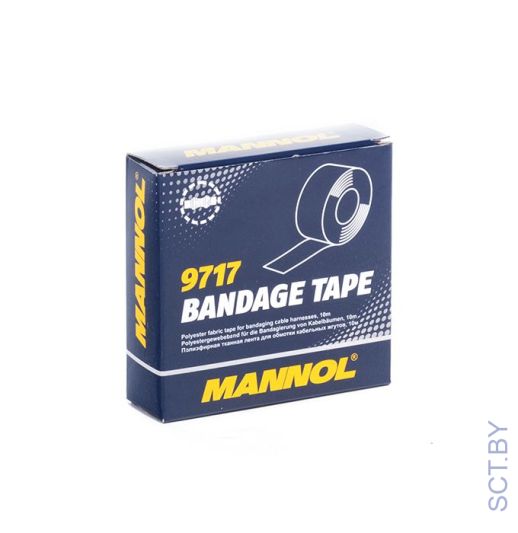 MANNOL 9717 Bandage Tape (25мм x 10м) полиэфирная тканая лента