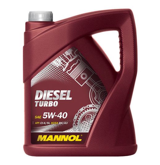 MANNOL Diesel Turbo 5w-40 7904 5л синтетическое моторное масло