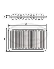SB 3249 воздушный фильтр ск.-50%