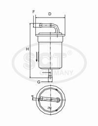 ST 395 топливный фильтр
