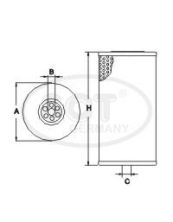 ST 756 топливный фильтр