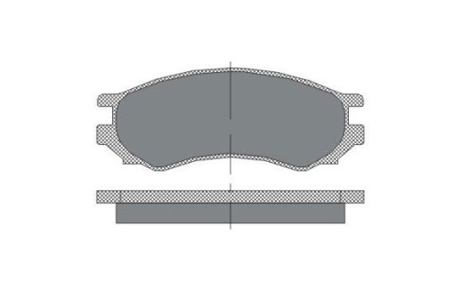 SP 156 PR тормозные колодки