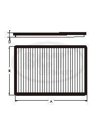 SAK 335 фильтр салона
