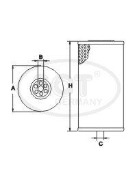 ST 760 AКЦИЯ топливный фильтр