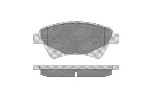 SP 408 PR тормозные колодки