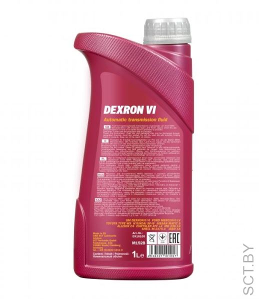 ATF Dexron VI 4л.