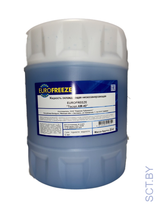 Тосол АМ40 EUROFREEZE 20кг
