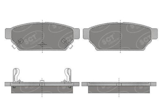 SP 652 PR тормозные колодки