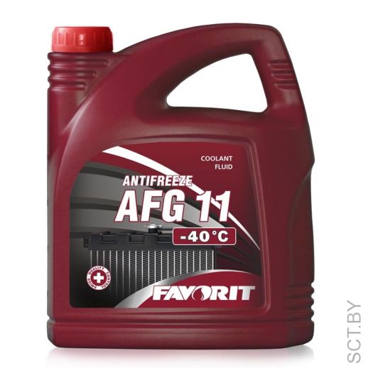 Antifreeze FAVORIT AFG 11 -40 C  4 л