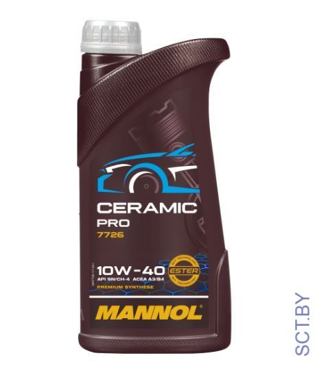 MANNOL 7726 CERAMIC PRO 10W-40 1л