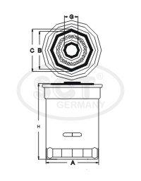 SM 5724 масляный фильтр