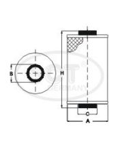 SC 7400 топливный фильтр