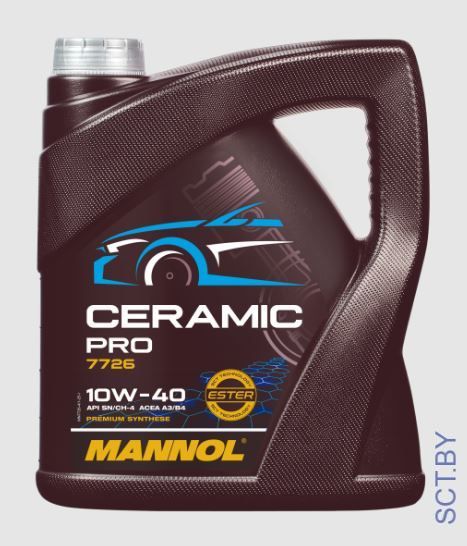 MANNOL 7726 CERAMIC PRO 10W-40 5л