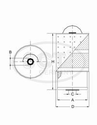 SF 502 А байп.масл.вставка