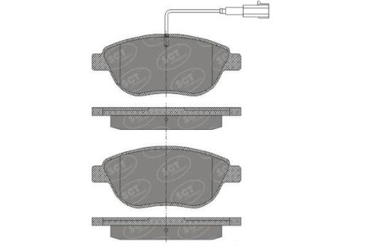 SP 423 PR тормозные колодки