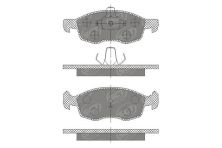 SP 672 PR тормозные колодки
