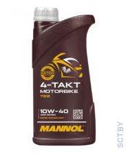 MANNOL 7812 4-Takt Motorbike 10W-40 1л четырехтактное синтетическое моторное масло