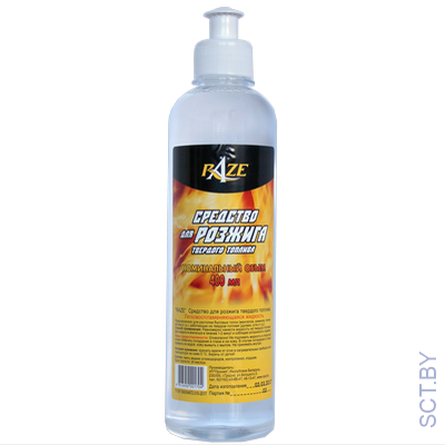 Жидкость для розжига тв. топлива "Рэйз" 1л