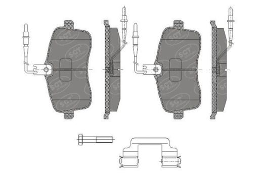 SP 429 PR тормозные колодки