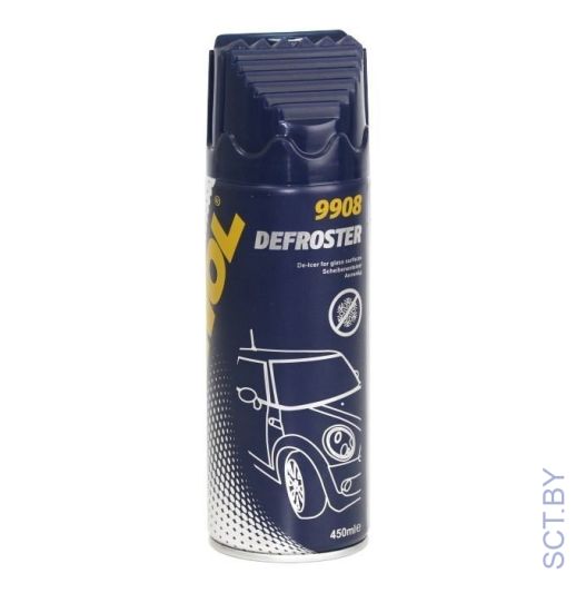 MANNOL 9908 Defroster 450 мл. средство для удаления льда