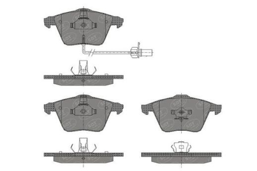 SP 432 PR тормозные колодки