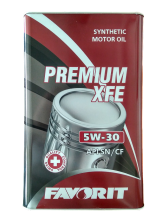 FAVORIT Premium XFE SAE 5W-30 API SN/CF 1л METAL синтетическое моторное масло