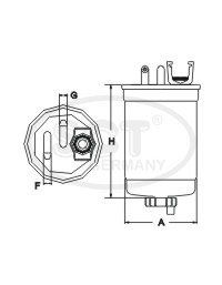 ST 304 АКЦИЯ топливный фильтр