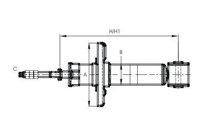 Z1835 G VW Corrado,Golf II,Golf III,Vento Задний