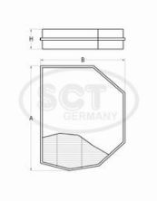 SA 1259 фильтр салона