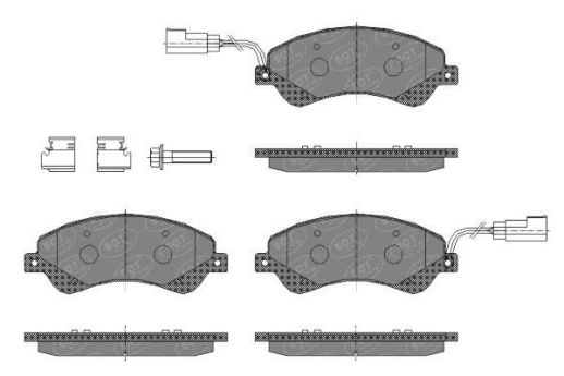 SP 436 PR тормозные колодки