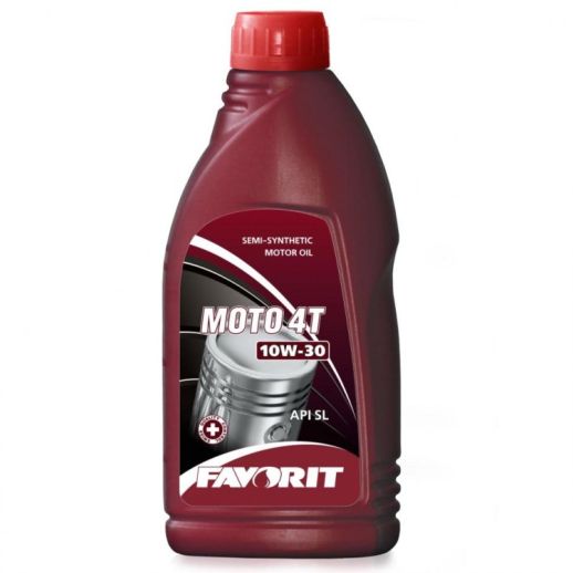 FAVORIT Moto 4T 4-TAKT SAE 10W-30 20л четырехтактное полусинтетическое моторное масло