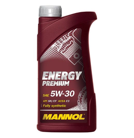 MANNOL Energy Premium 5w-30 7908 1л синтетическое моторное масло