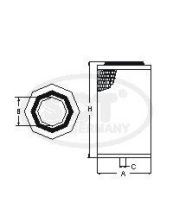 SB 535 воздушный фильтр