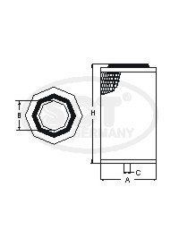 SB 535 воздушный фильтр