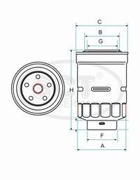 ST 307 АКЦИЯ топливный фильтр