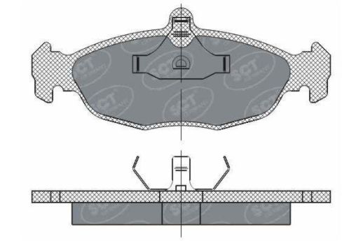 SP 252 PR тормозные колодки